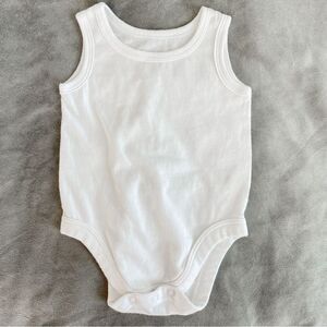 4/$10 - Garanimals White Tank Top Bodysuit